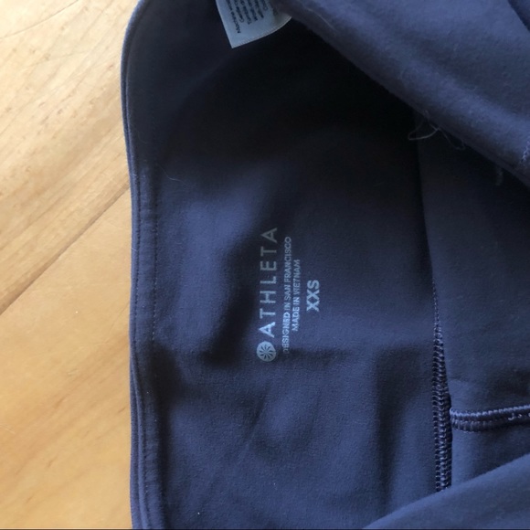 Athleta Salutation Stash Pocket Powervita Full Length - Slate - Picture 5 of 6